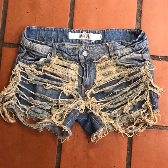 melville Pants - Italian stress jean short